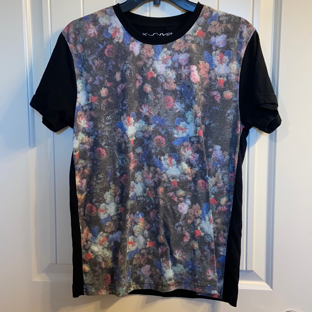 X-S-IVE floral t shirt